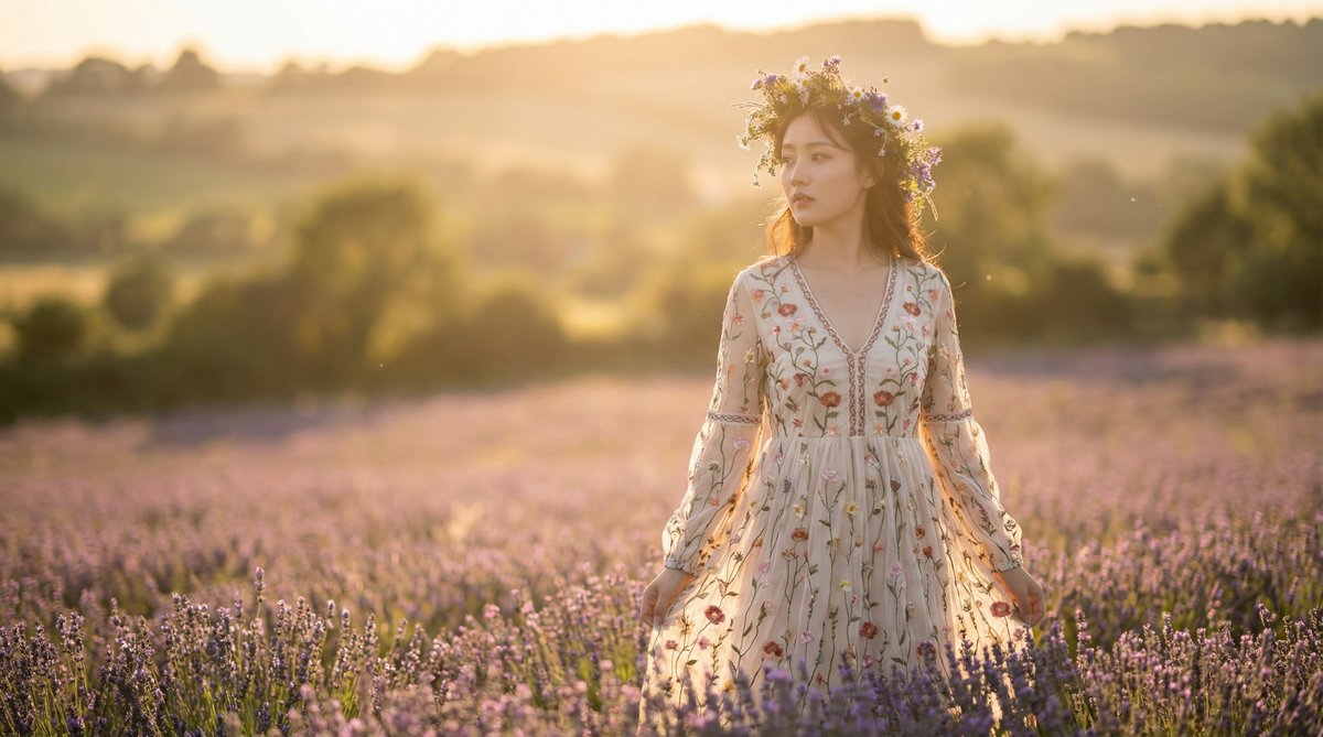 猎奇生活视频：户外花海写真视频